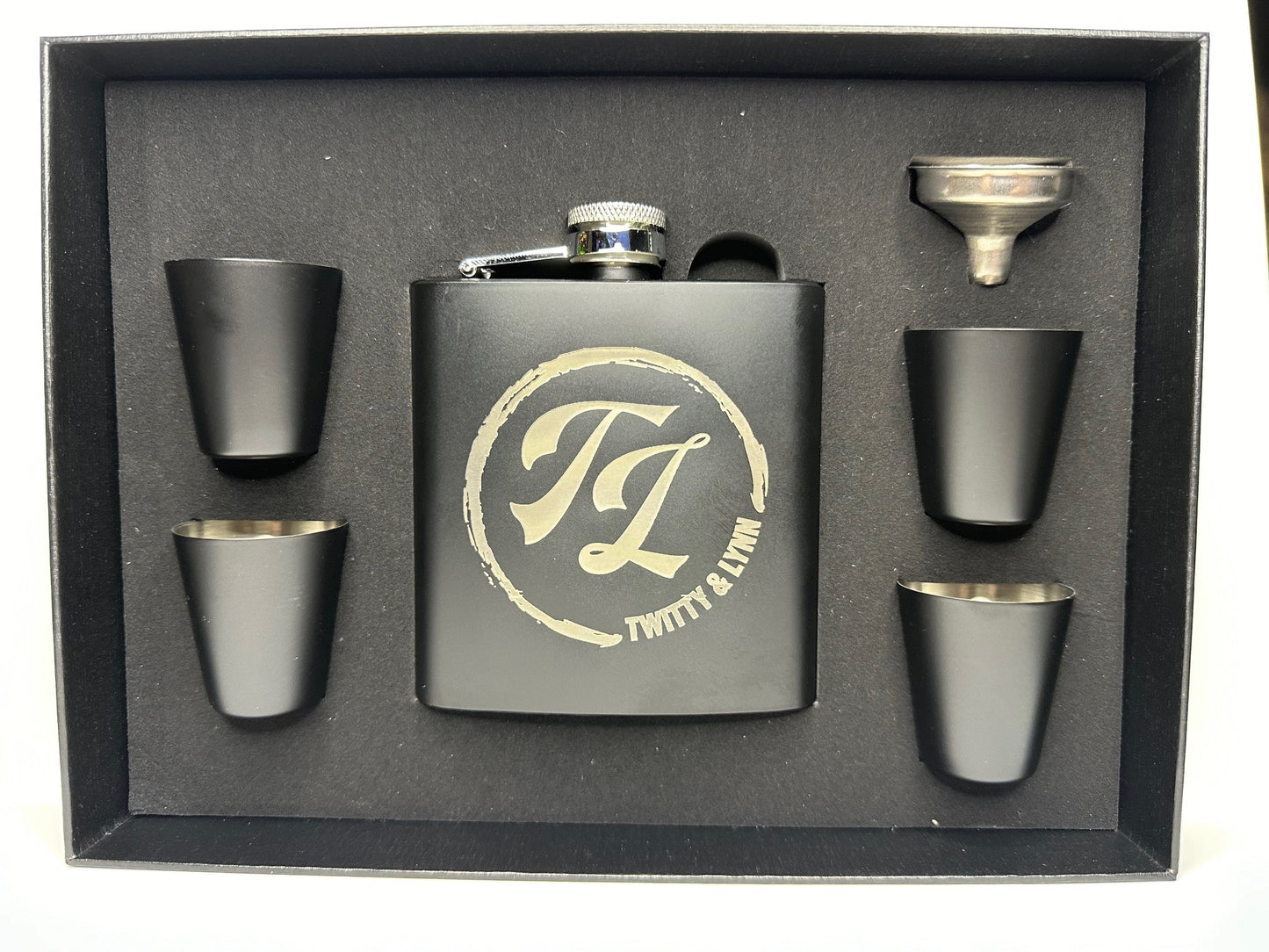 Stainless Steel Flask Set